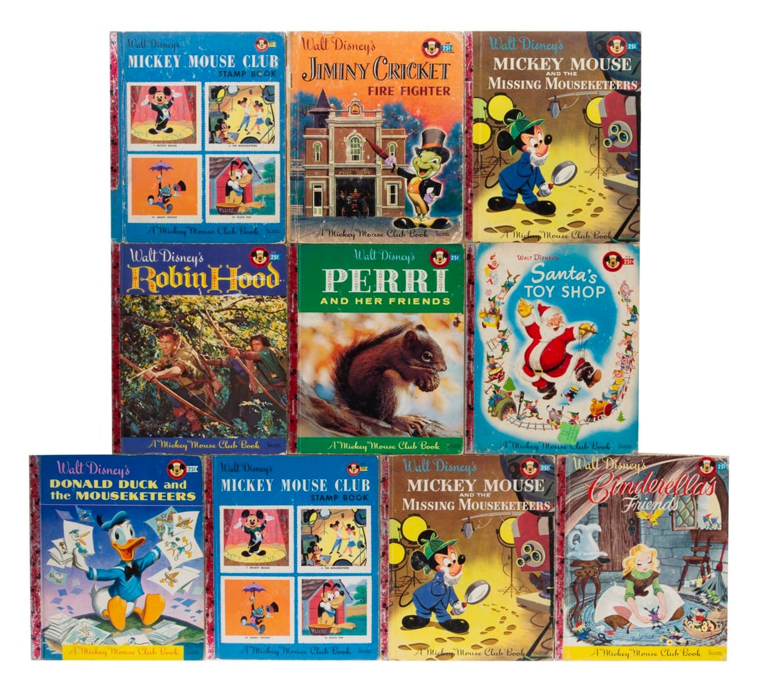 A Mickey Mouse Club Books Collection. (1 of 2)
