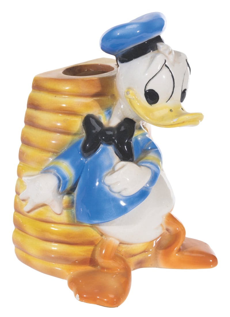 A Donald Duck Lamp Base. - 2