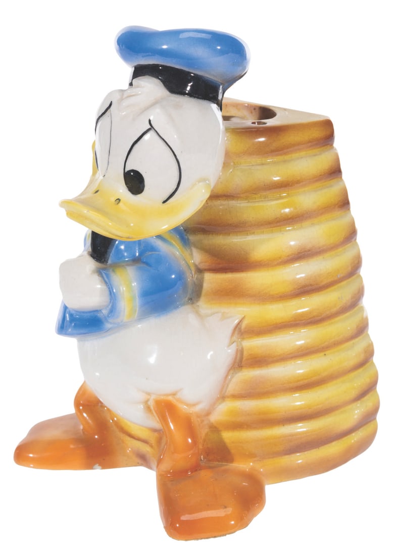 A Donald Duck Lamp Base. - 3