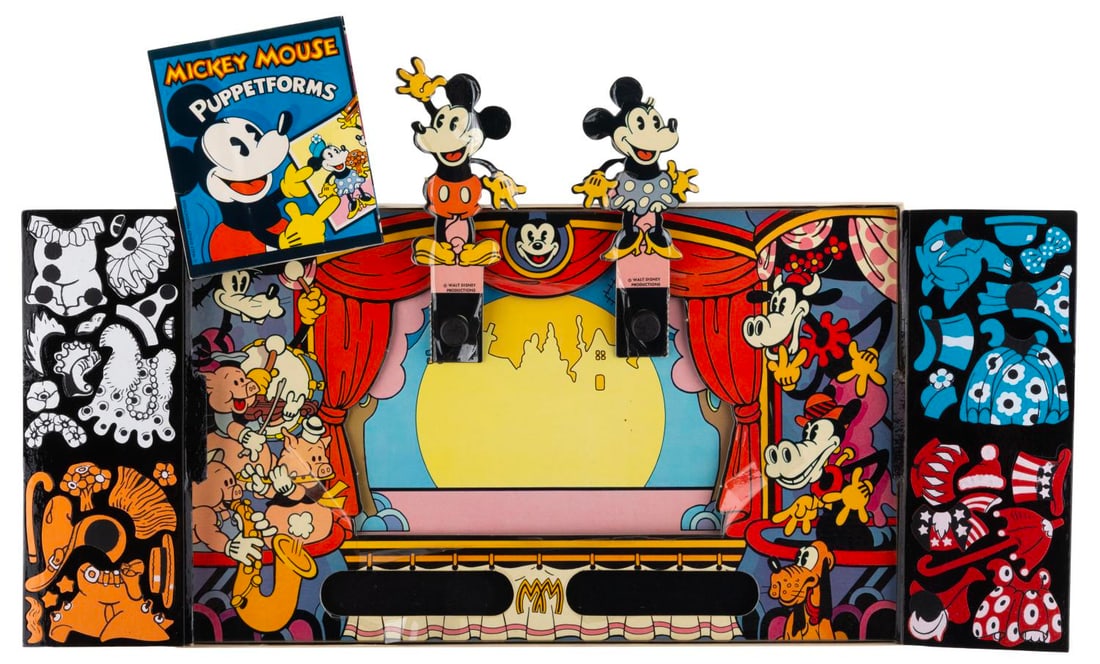 Mickey Mouse Colorforms Puppetforms. - 3