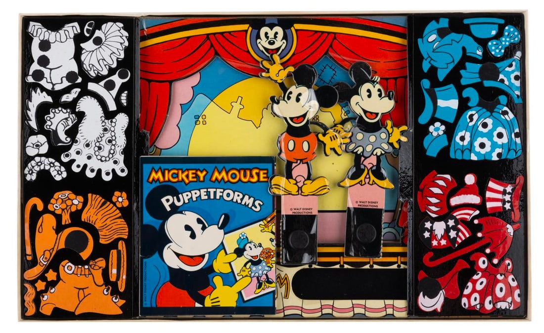 Mickey Mouse Colorforms Puppetforms. - 4