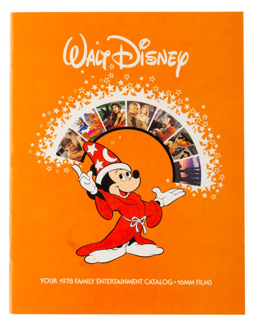 A 1978 Walt Disney Films Rental Catalog. (1 of 4)