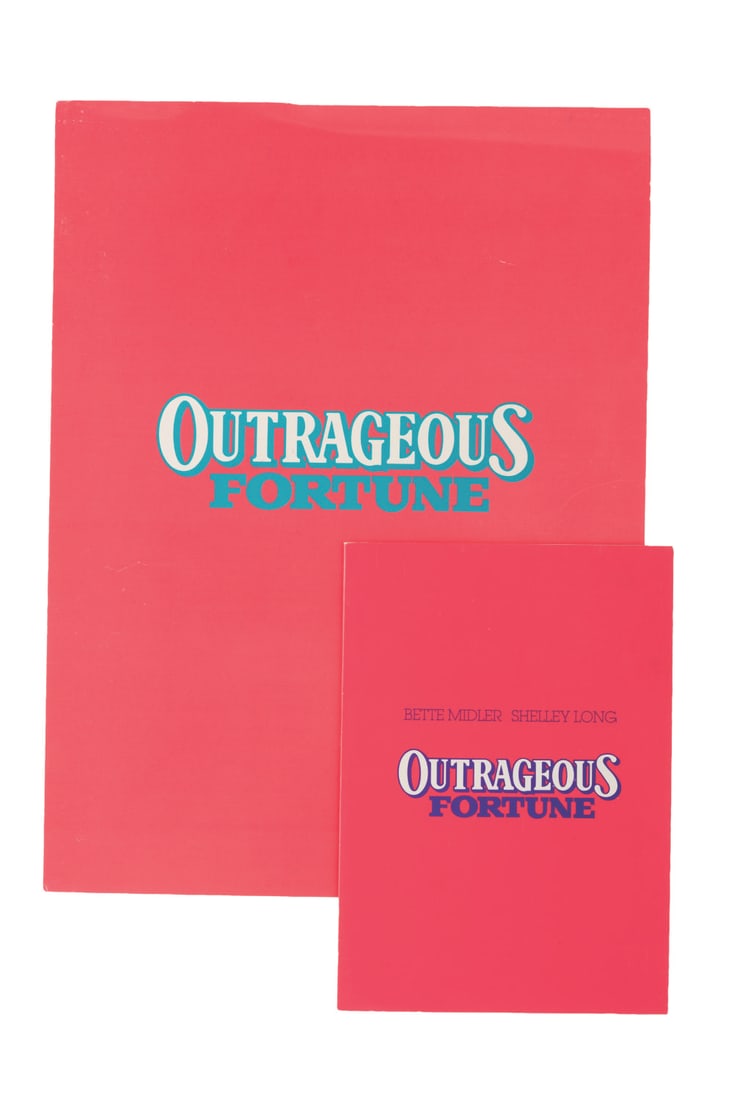 A "Outrageous Fortune" Program and Screening Invitation. (1 of 5)