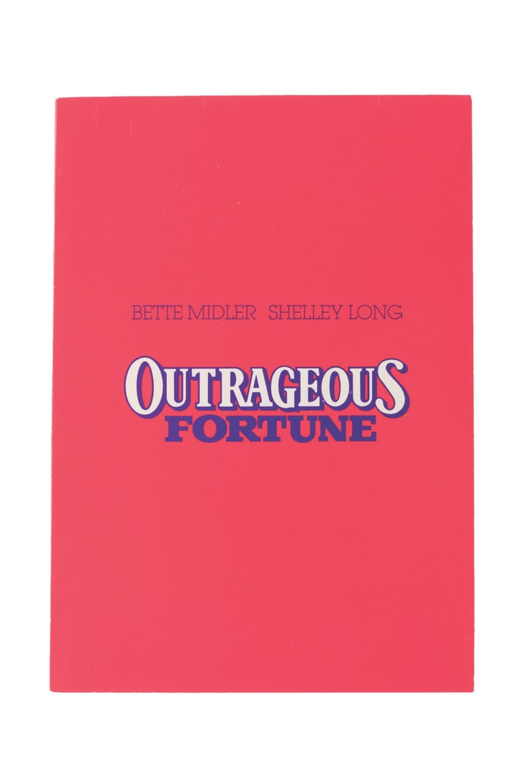 A "Outrageous Fortune" Program and Screening Invitation. - 2