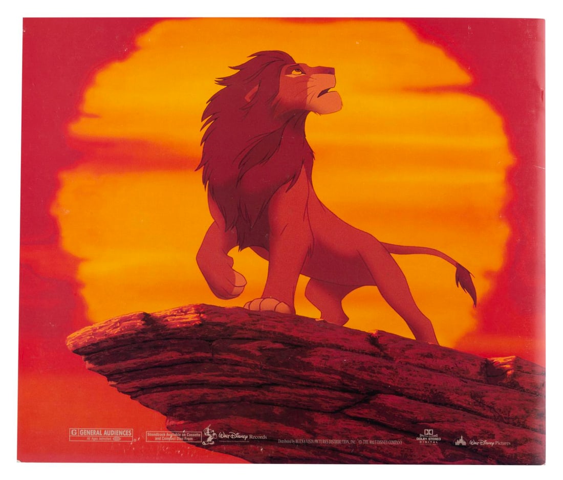 A Multi-Signed "The Lion King" Commemorative Program. - 2