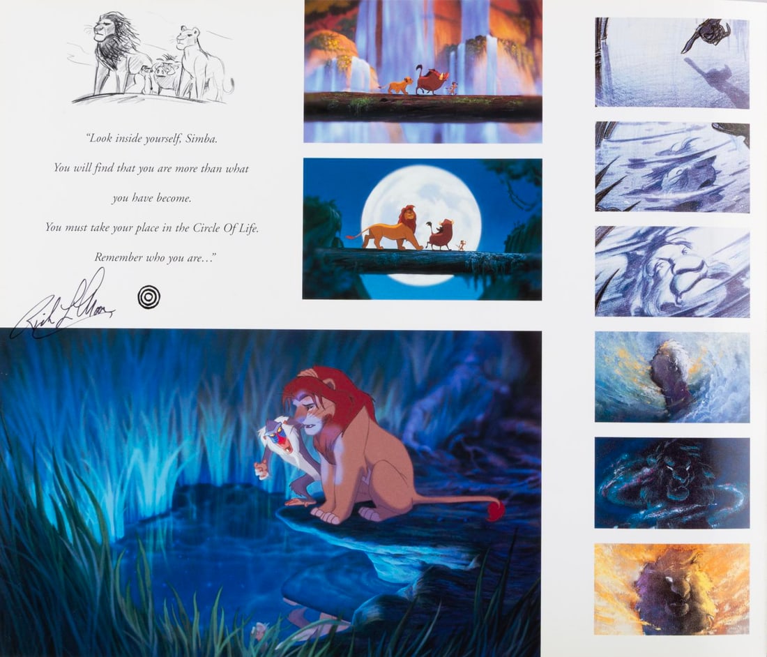 A Multi-Signed "The Lion King" Commemorative Program. - 6