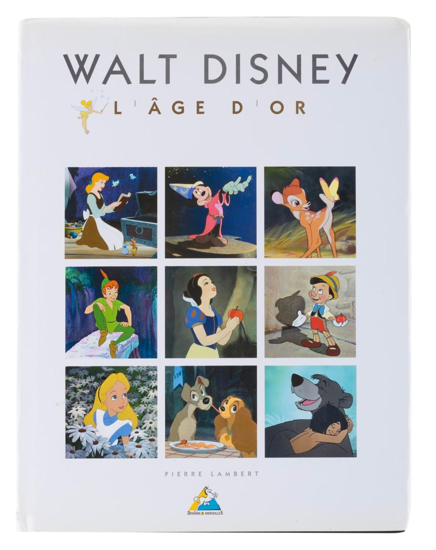 A Walt Disney L'?ge D'Or Book Signed by Pierre Lambert. (1 of 6)