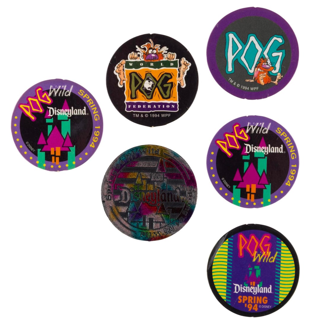 A Disneyland POGs Collection.