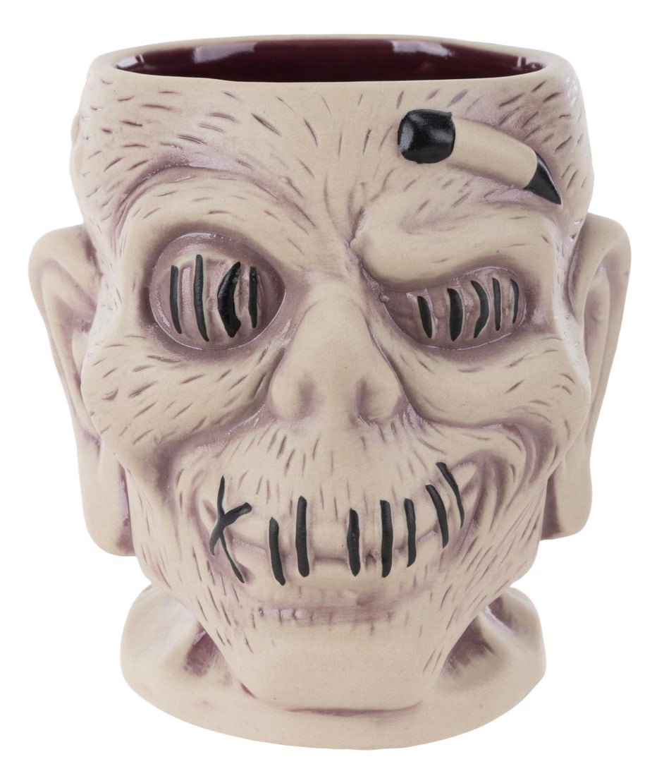 A Trader Sam's Enchanted Tiki Bar 4th Edition Shrunken Head Mug. (1 of 4)