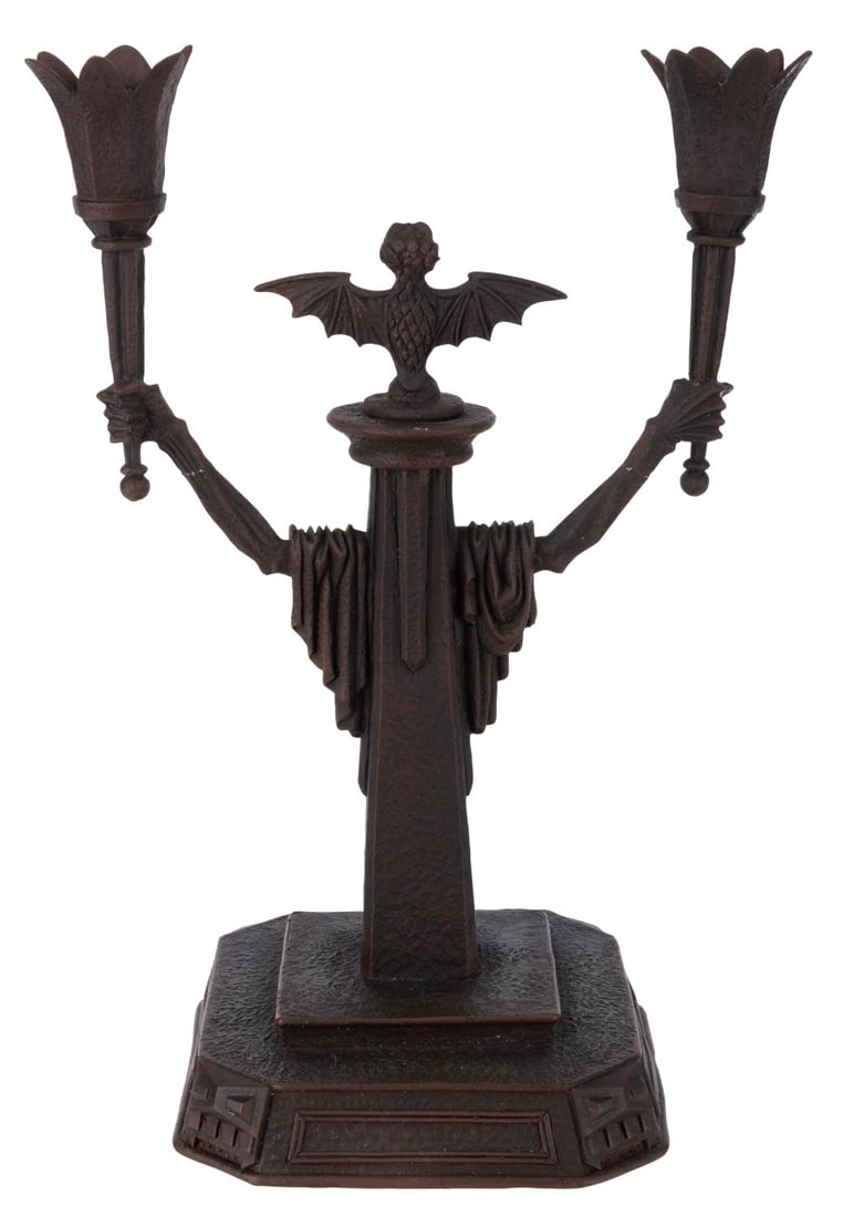 A Haunted Mansion Crypt Candelabra. - 4
