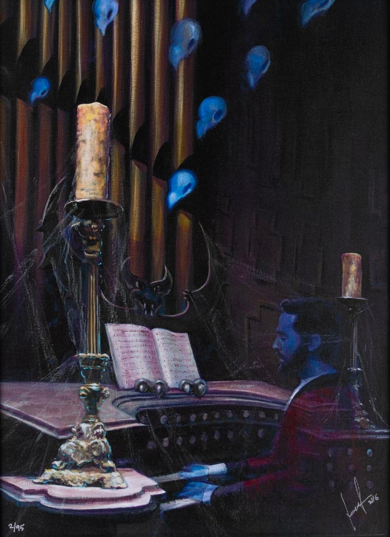 A Haunted Mansion "Command Performance" Canvas Print. - 2