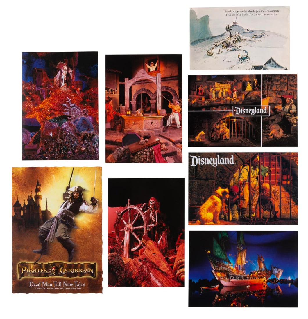 A Collection of Pirates of the Caribbean Postcards. (1 of 1)