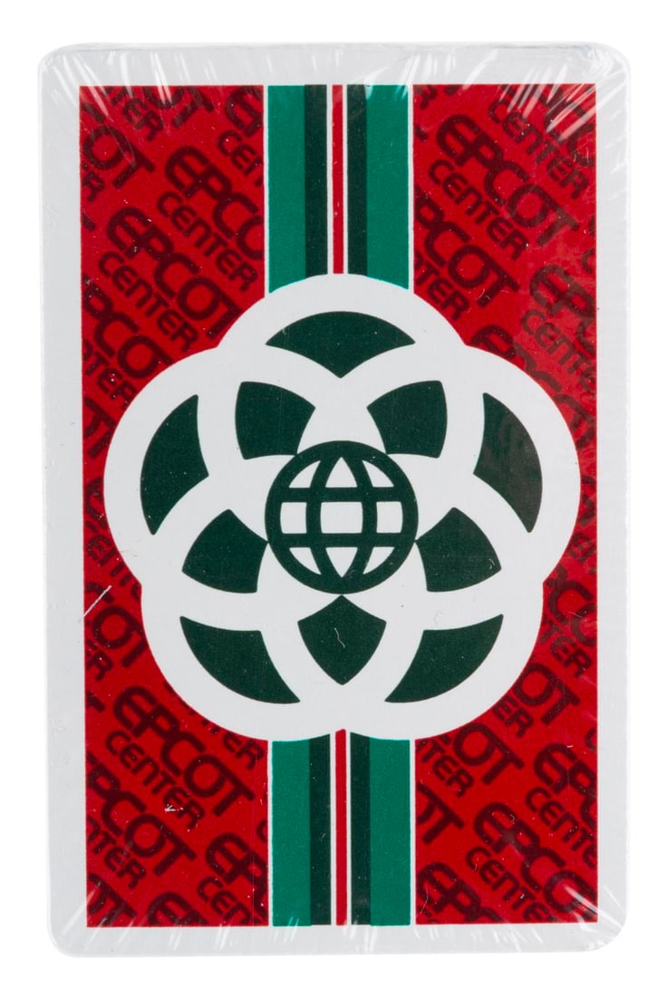 A Deck of EPCOT Playing Cards. (1 of 2)