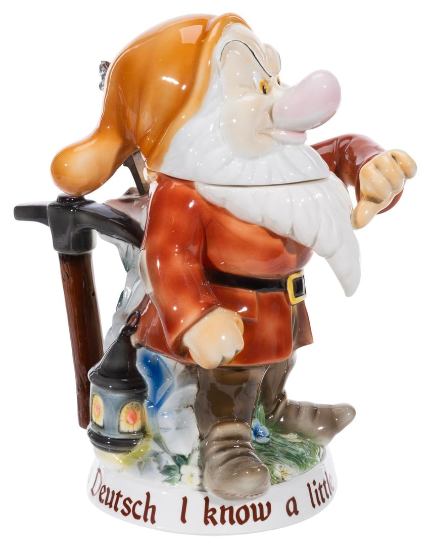 An Epcot Germany Pavilion Grumpy Stein. - 2