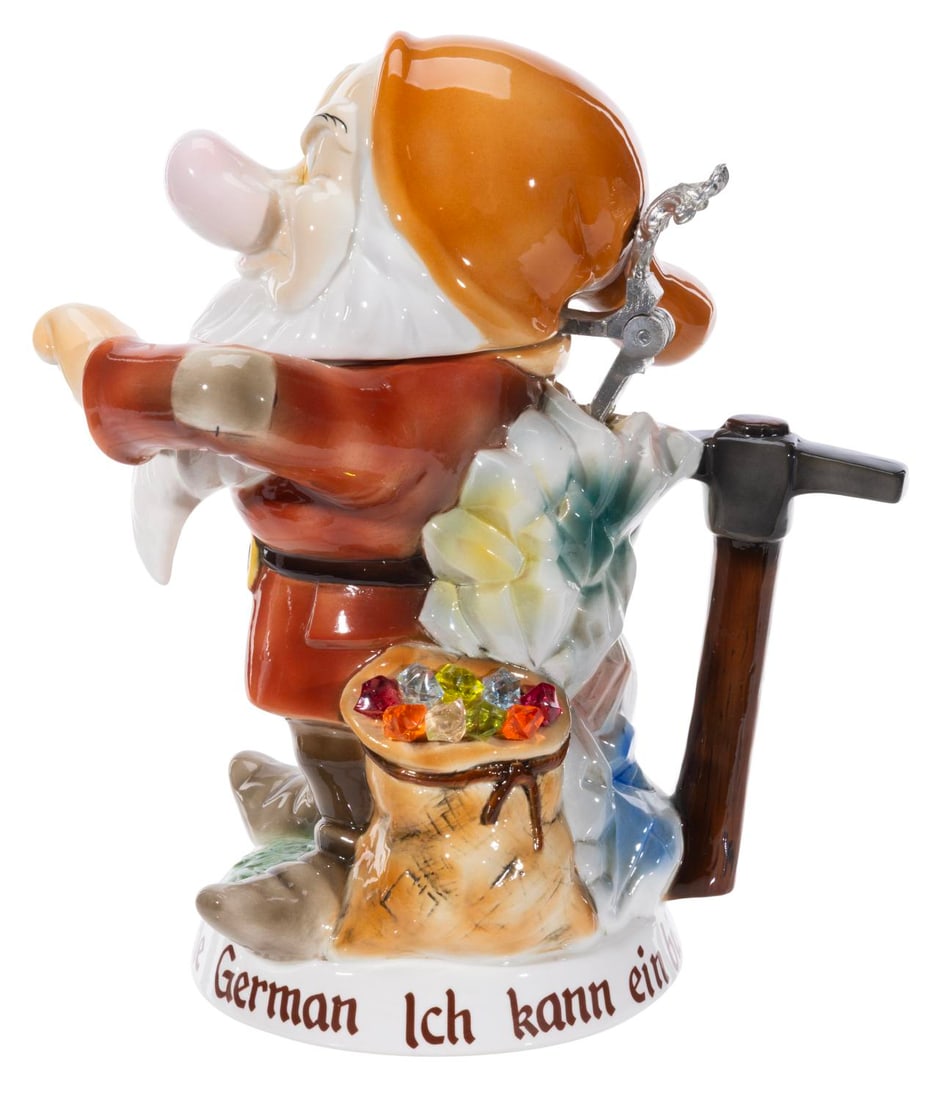 An Epcot Germany Pavilion Grumpy Stein. - 4