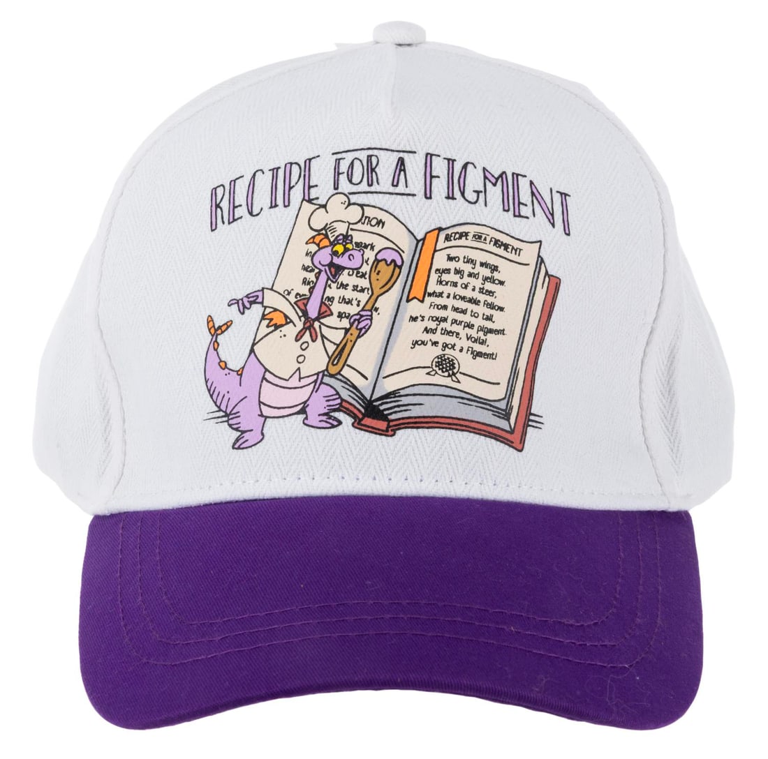 An Epcot Food & Wine Festival Figment Hat.: (Epcot, 2019) A Figment hat from the 2019 Epcot International Food and Wine Festival. The one-size-fits-most hat is in fine condition with its original tags.