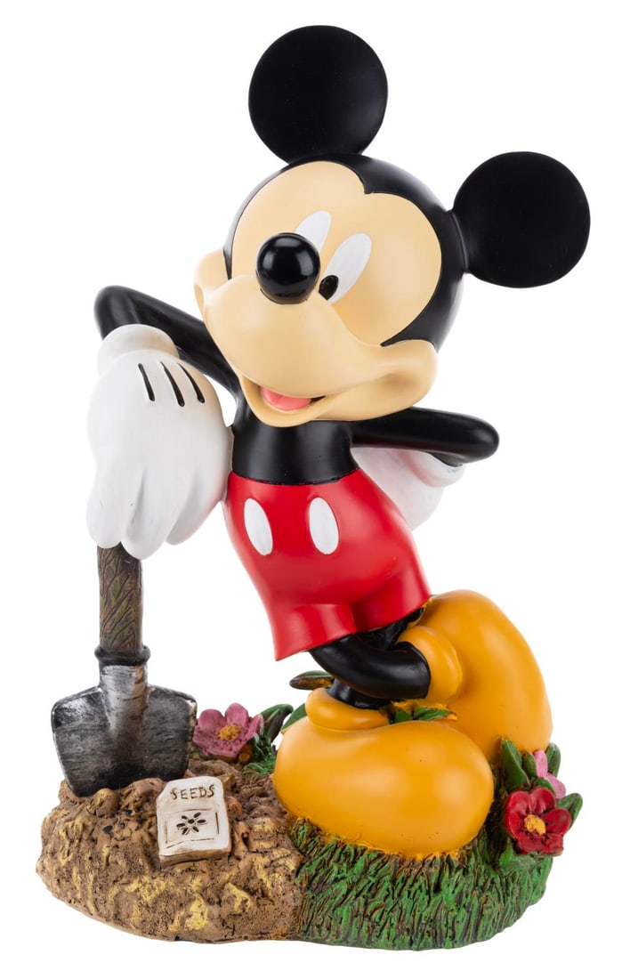 A Mickey Mouse Garden Statue. - 2