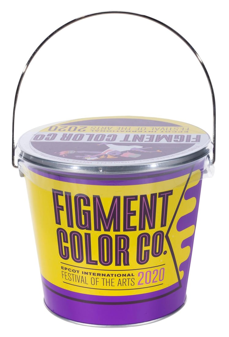 A 2020 Epcot International Festival of the Arts Figment T-Shirt. (1 of 3)