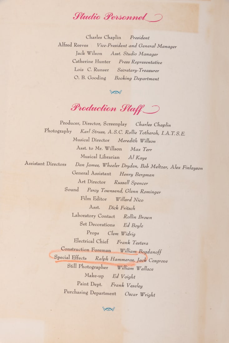 A Premiere Program for Chaplin's "The Great Dictator." - 3