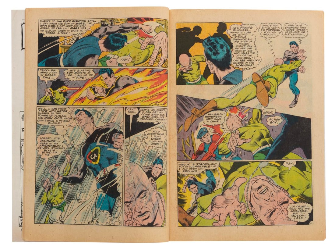 A Captain Action #2 Comic Book. - 4