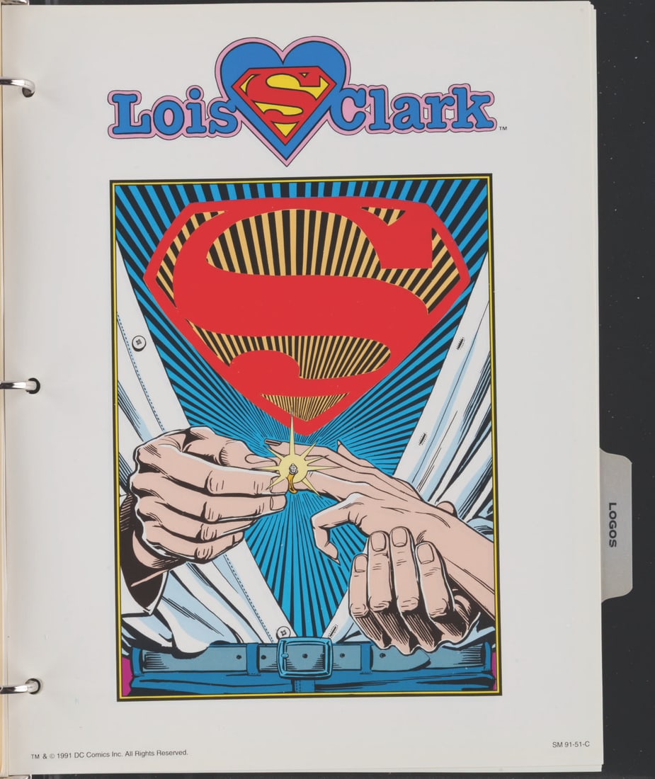 A 1991 Superman Style Guide. - 9