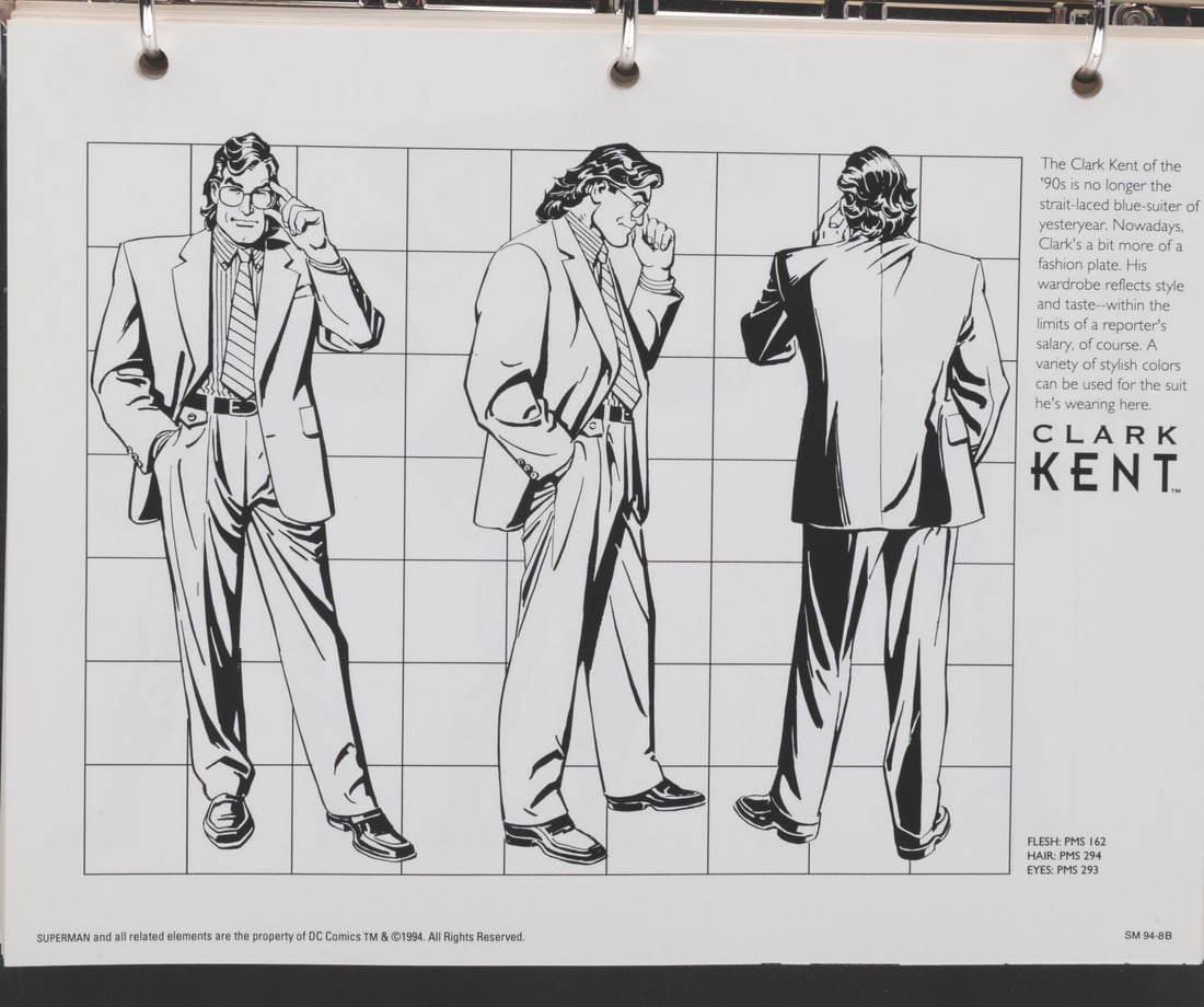A 1994 "Superman" Style Guide. - 3