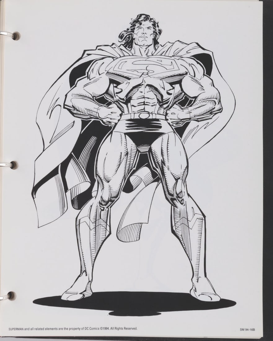A 1994 "Superman" Style Guide. - 4