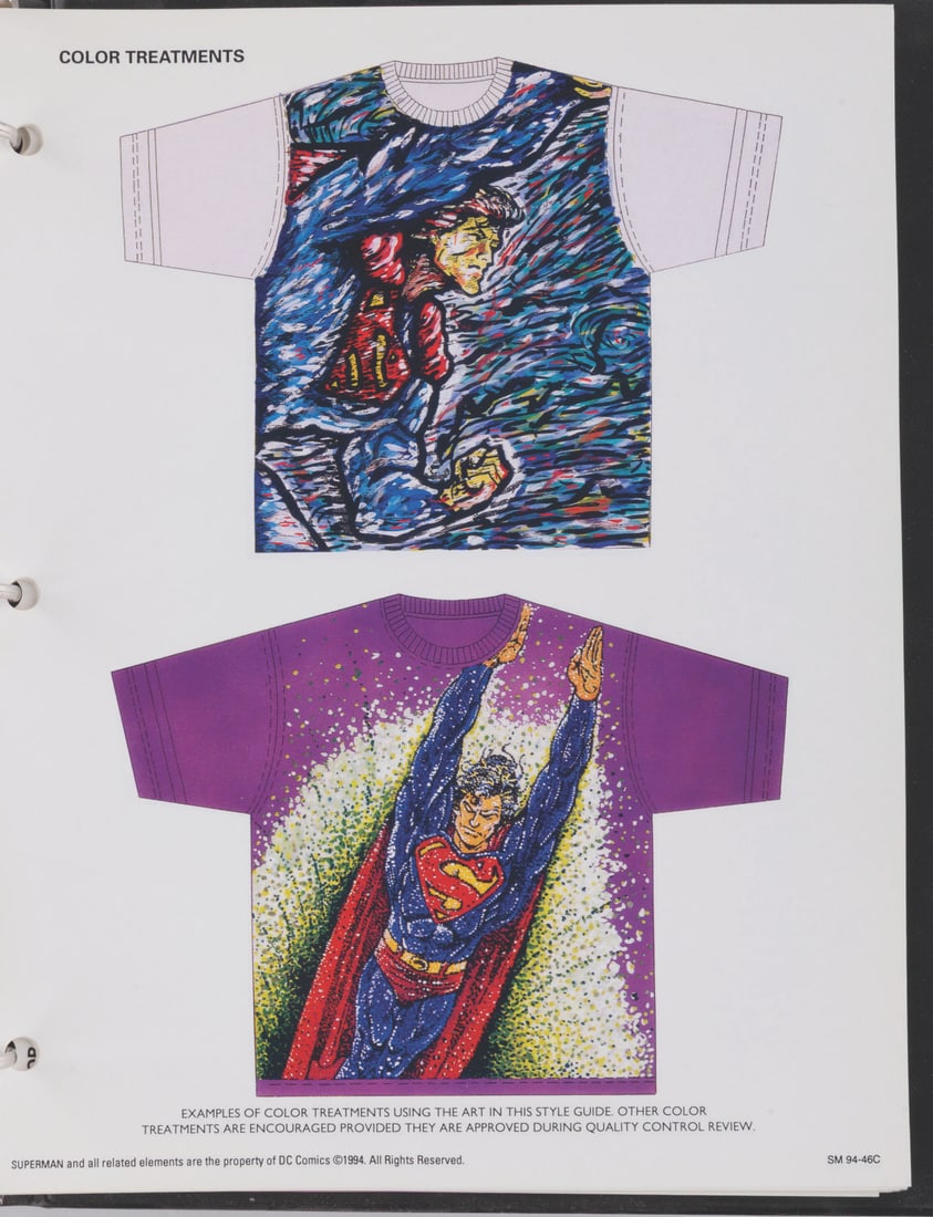 A 1994 "Superman" Style Guide. - 8