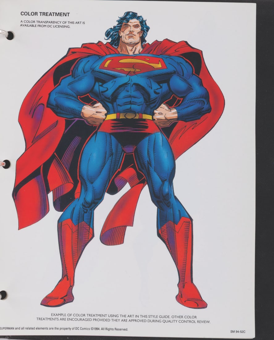 A 1994 "Superman" Style Guide. - 9