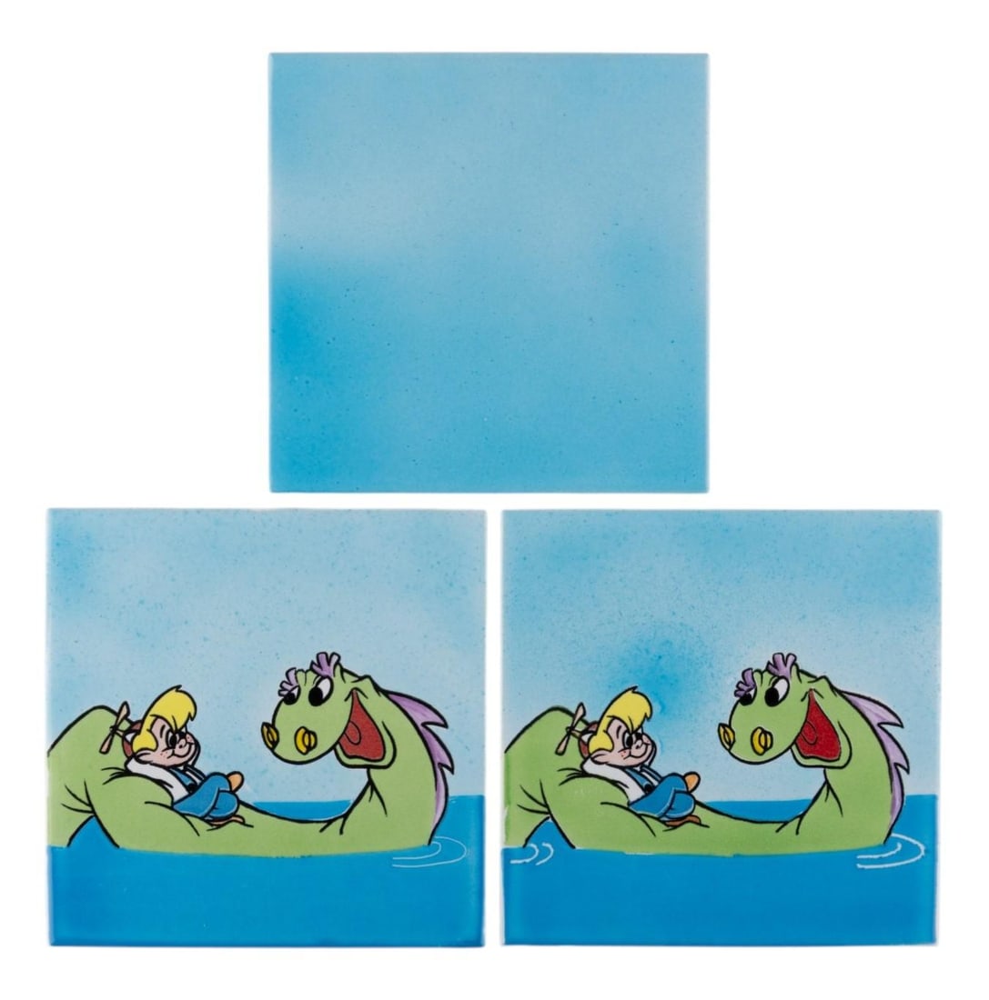 Beany and Cecil Production Sample Tiles. (1 of 1)