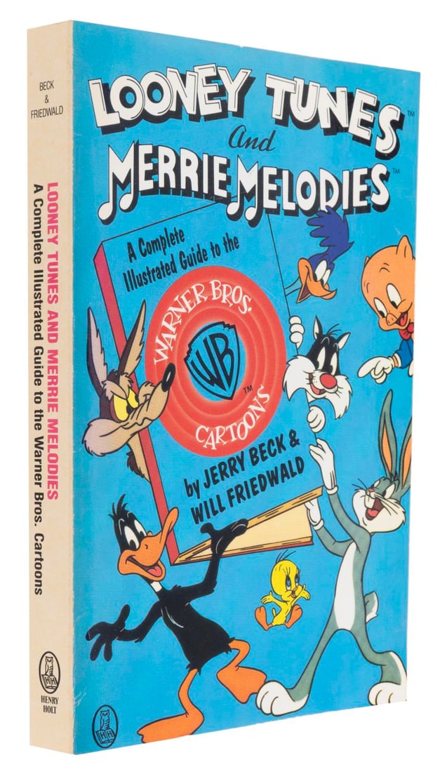 A Looney Tunes and Merrie Melodies Book.: (Henry Holt, 1989) A Looney Tunes and Merrie Melodies: A Complete Illustrated Guide to the Warner Bros. Cartoons, written by animation historian Jerry Beck and Will Friedwald. Measuring 6" x 9", the