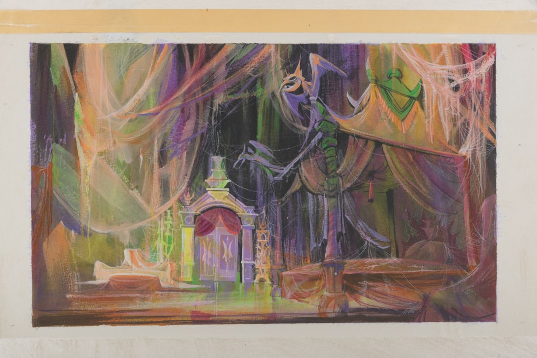 A "Tiny Toon Adventures" Walt Peregoy Background Concept. - 2