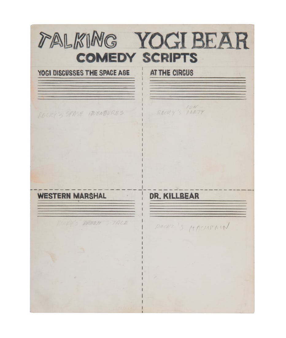 A "Talking" Yogi Bear Puppet Prototype. - 3