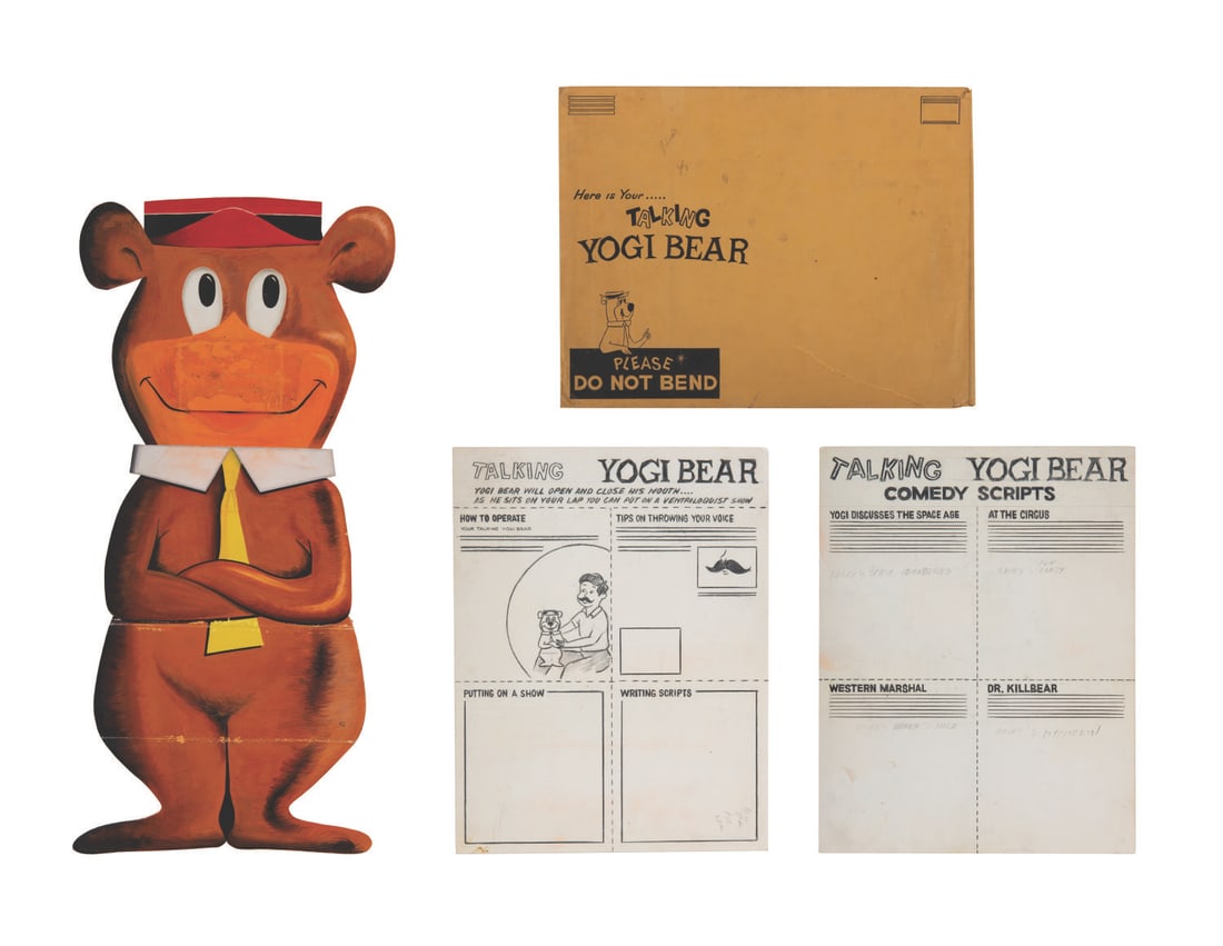 A "Talking" Yogi Bear Puppet Prototype. - 5