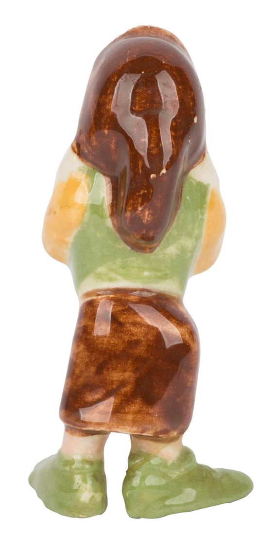 A Grumpy Ceramic Figure. - 2