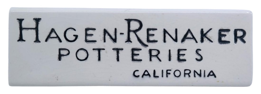 A Hagen-Renaker Potteries Dealer Ceramic Sign. (1 of 6)