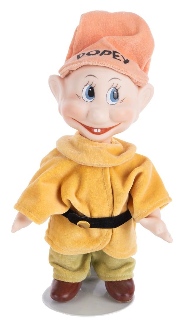 A Dopey 75th Anniversary Doll by Knickerbocker. (1 of 5)