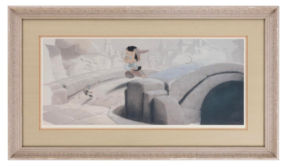 A Limited Edition "Pinocchio" Artist's Proof Lithograph. (1 of 2)