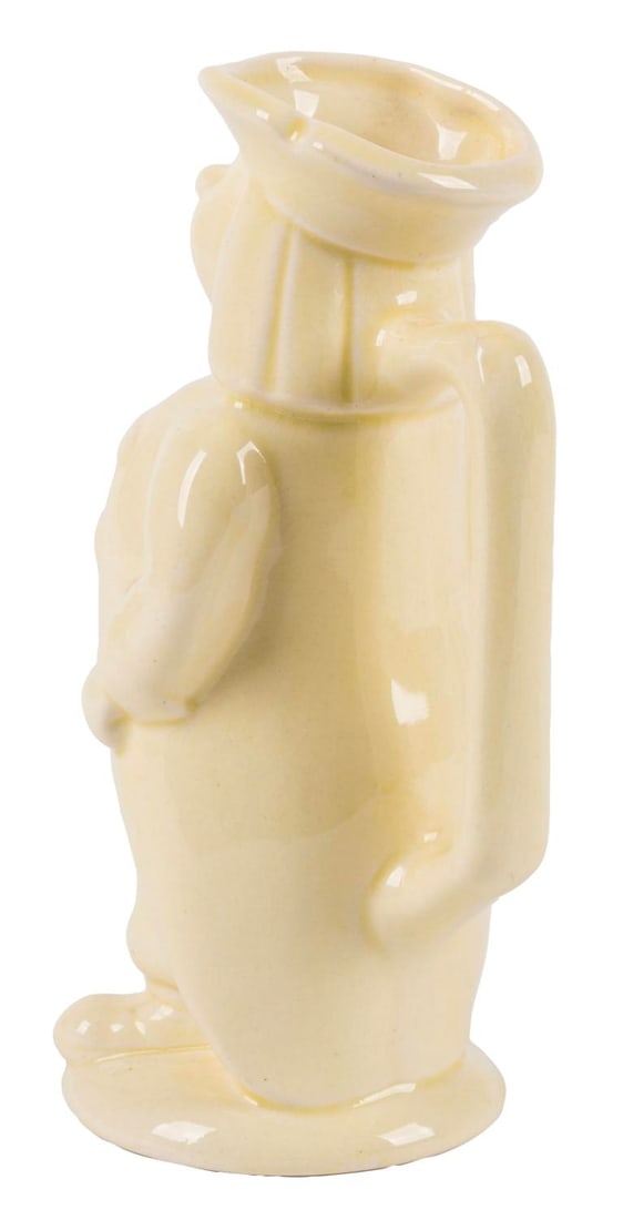 A "Cinderella" Footman Ceramic Pitcher. - 2