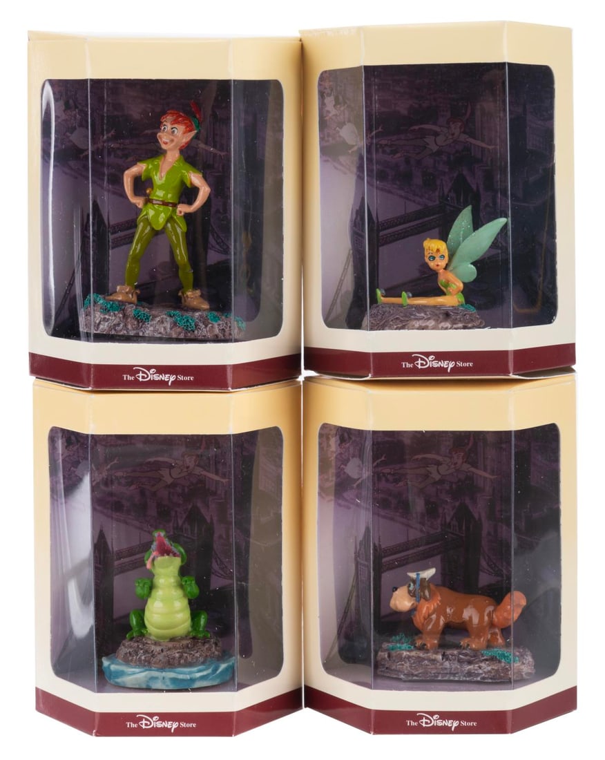 A "Peter Pan" Tiny Kingdom Figurine Collection. (1 of 5)