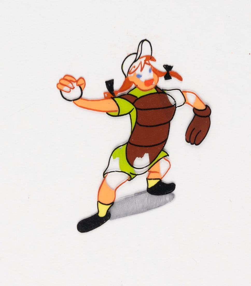 A "Casey Bats Again" Production Cel. - 2