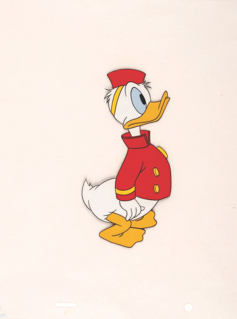 A "Duck for Hire" Production Cel. - 2