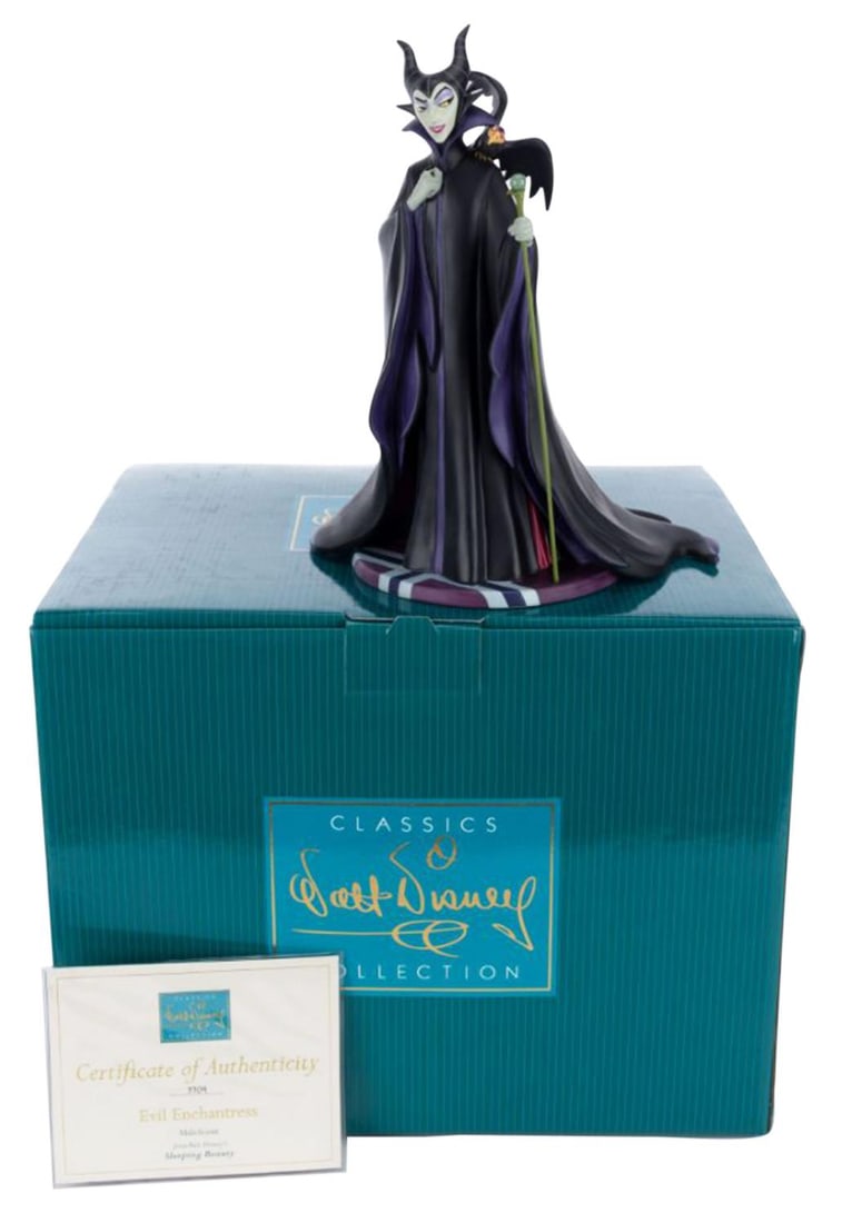 A WDCC "Sleeping Beauty" Maleficent Figure. (1 of 5)