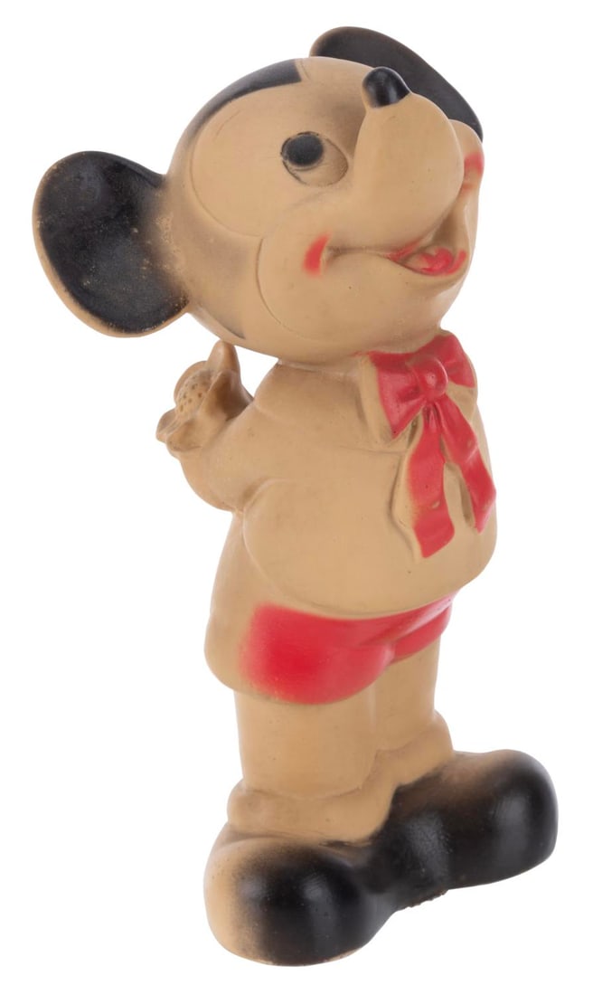 A Dell Rubber Mickey Toy. - 4