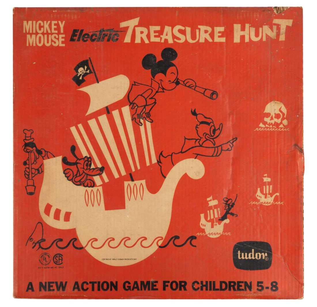 A Mickey Mouse Electronic Treasure Hunt Game. (1 of 4)