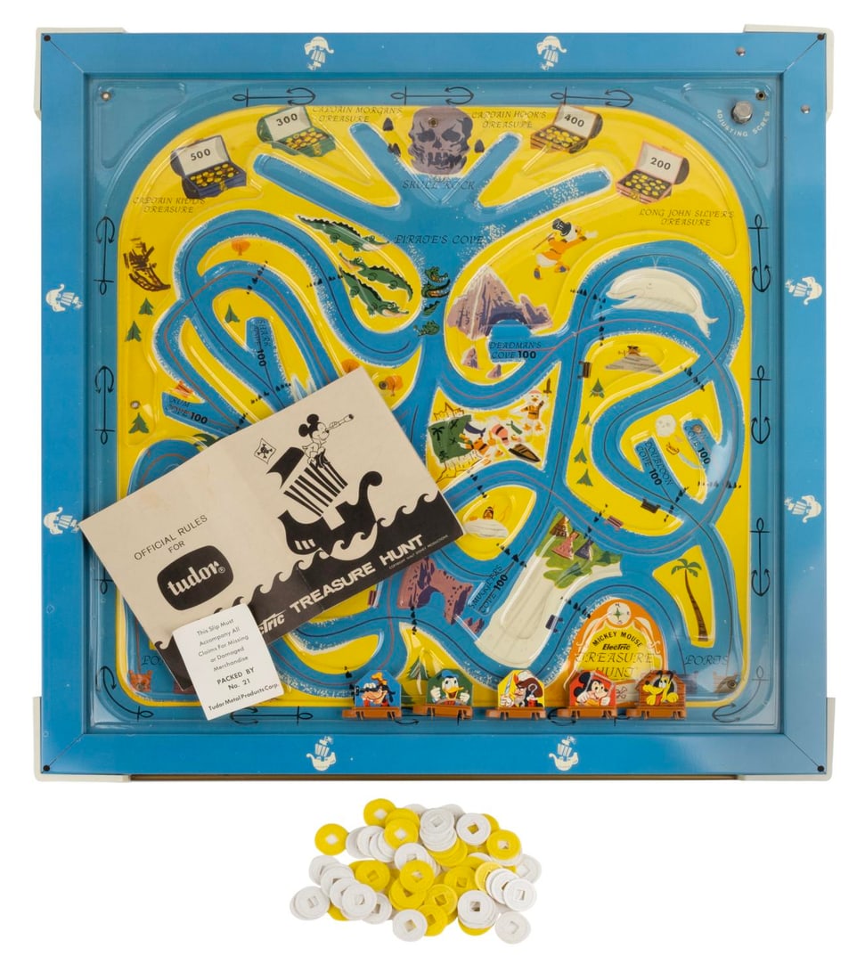 A Mickey Mouse Electronic Treasure Hunt Game. - 2