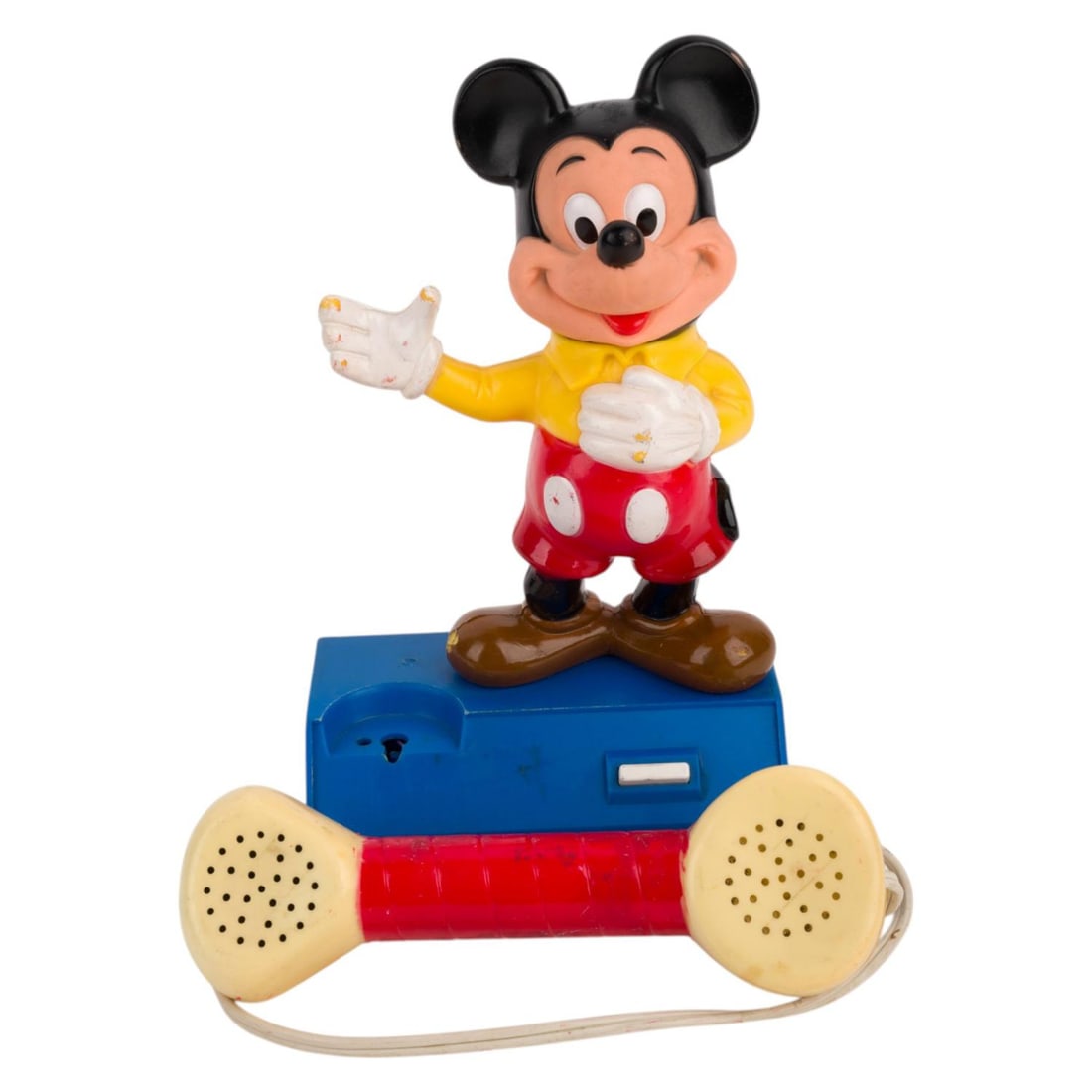 A 1970s Mickey Mouse Walkie Talkie Intercom Set. - 4