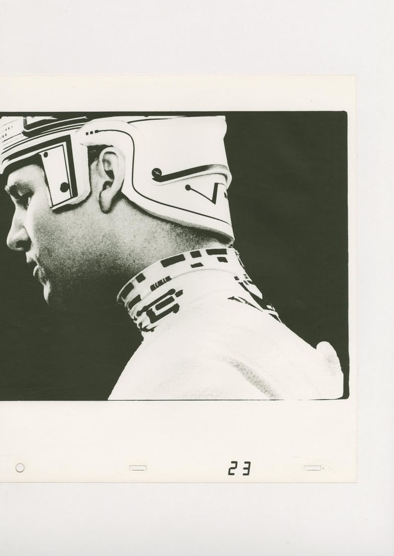 A "Tron" Photostat Effect Print. - 4
