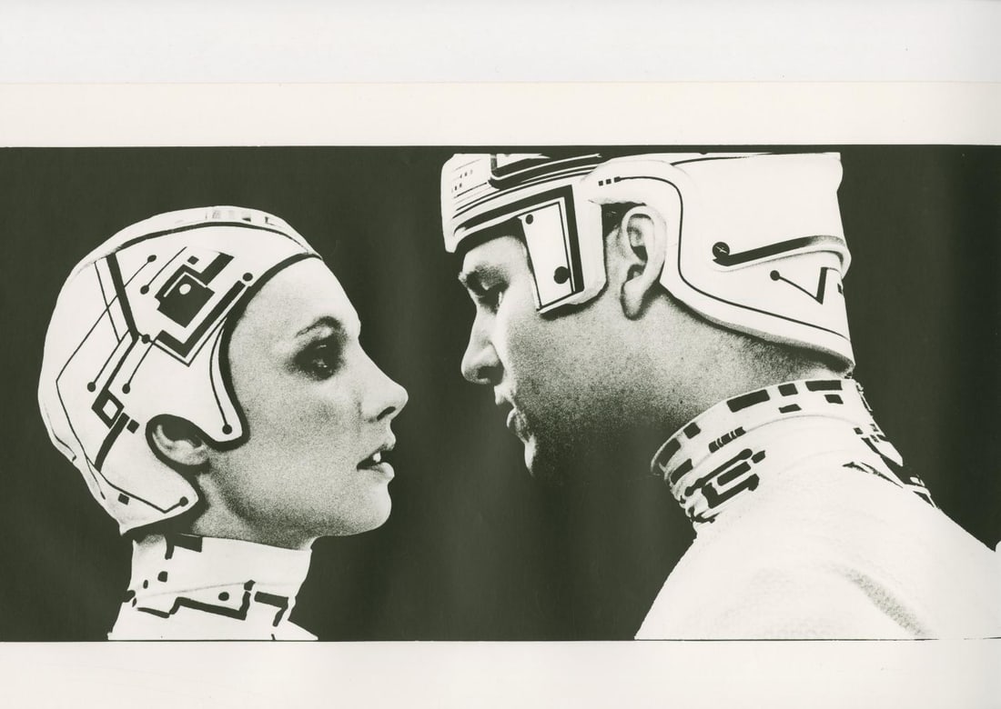 A "Tron" Photostat Effect Print. - 6