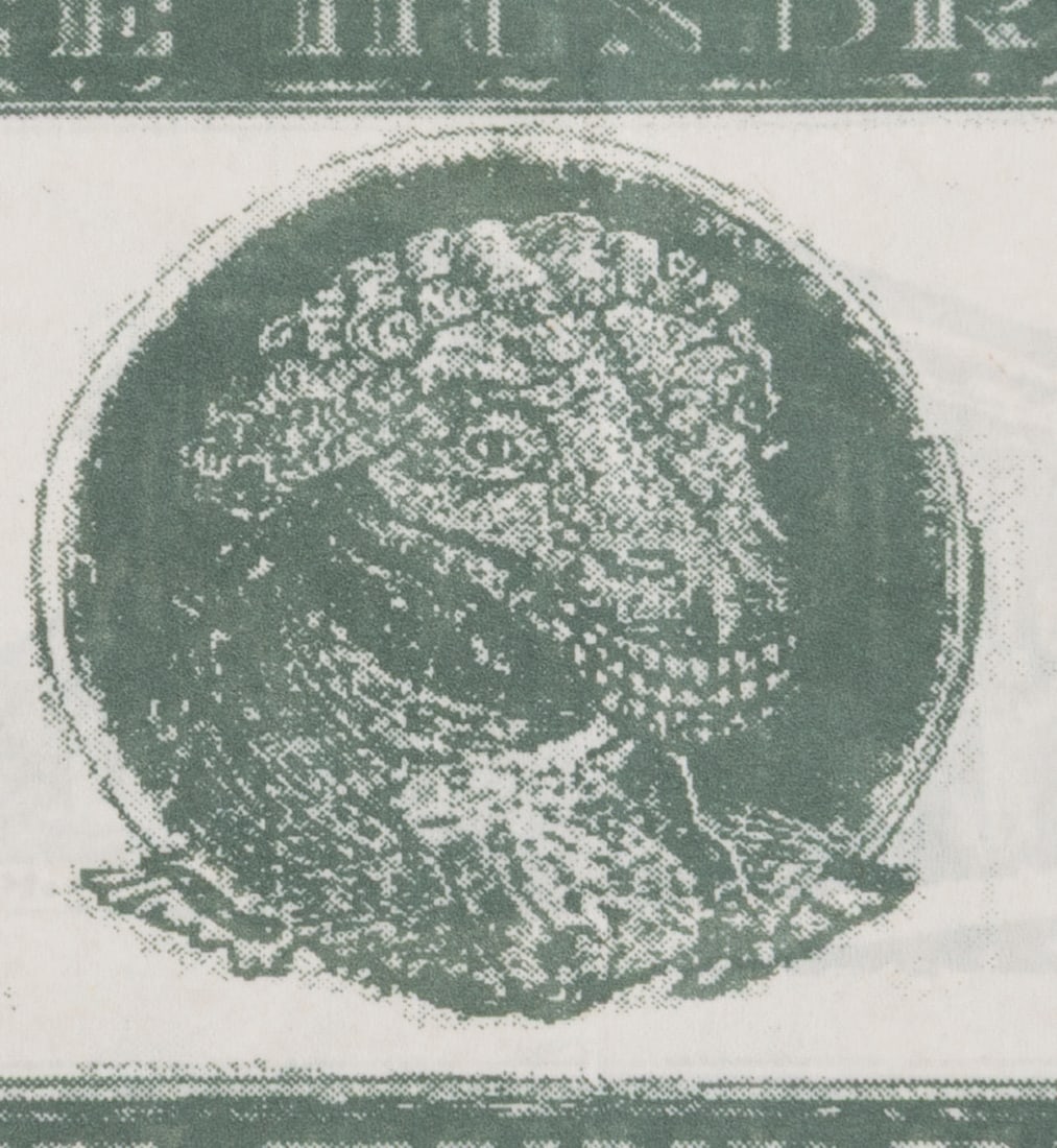 A "Dinosaurs" Prop $100 Bill. - 2